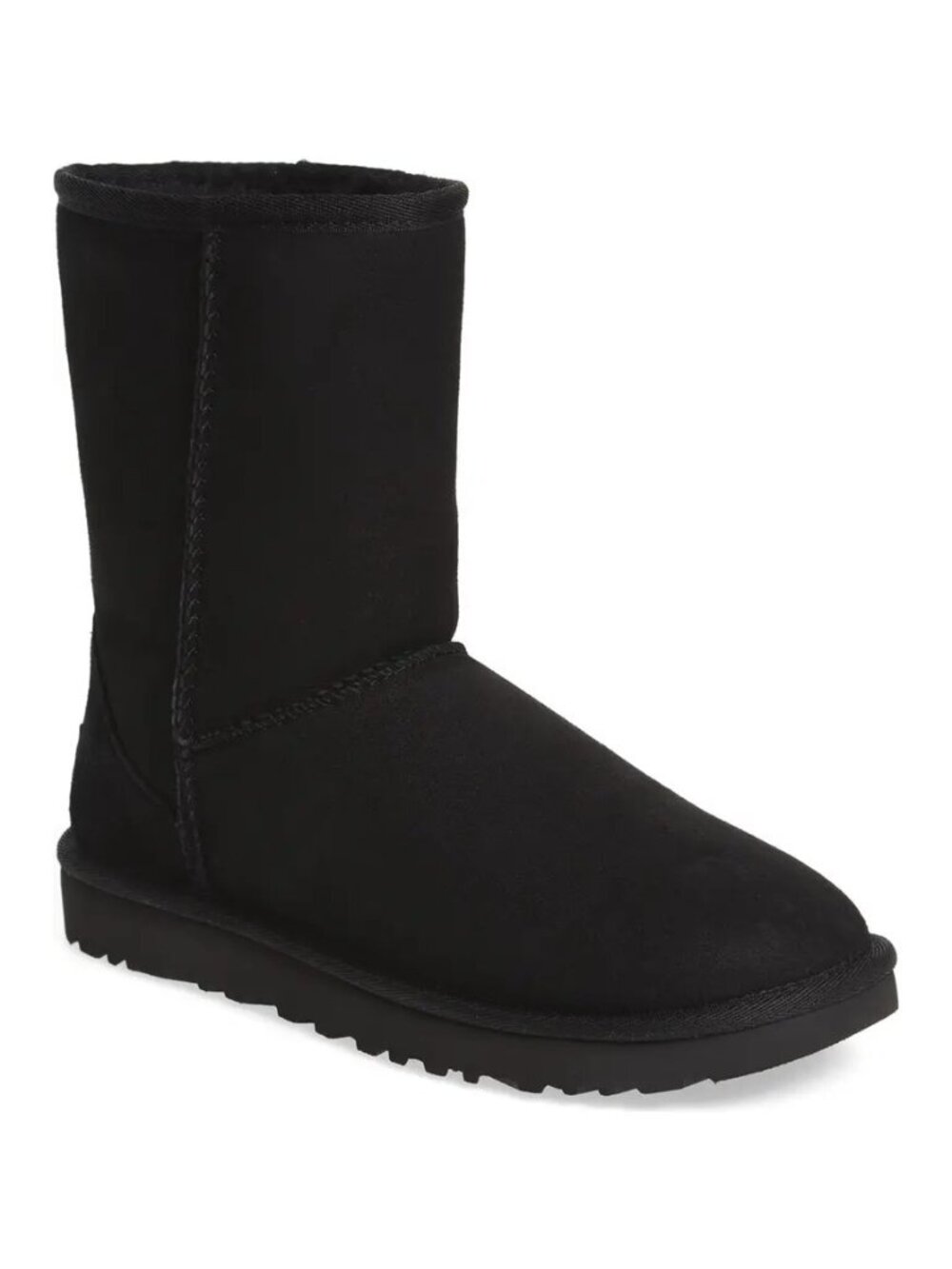 NEW UGG Classic Short Boots Cozy Shearling Suede Outdoors Winter Womens 8